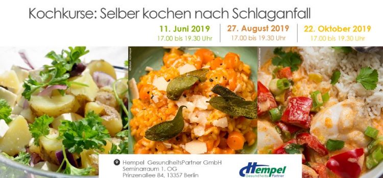 Kochen nach Schlaganfall, Schlaganfall, Kochkurs, Einhänderkochbuch, Hobby Schlaganfall